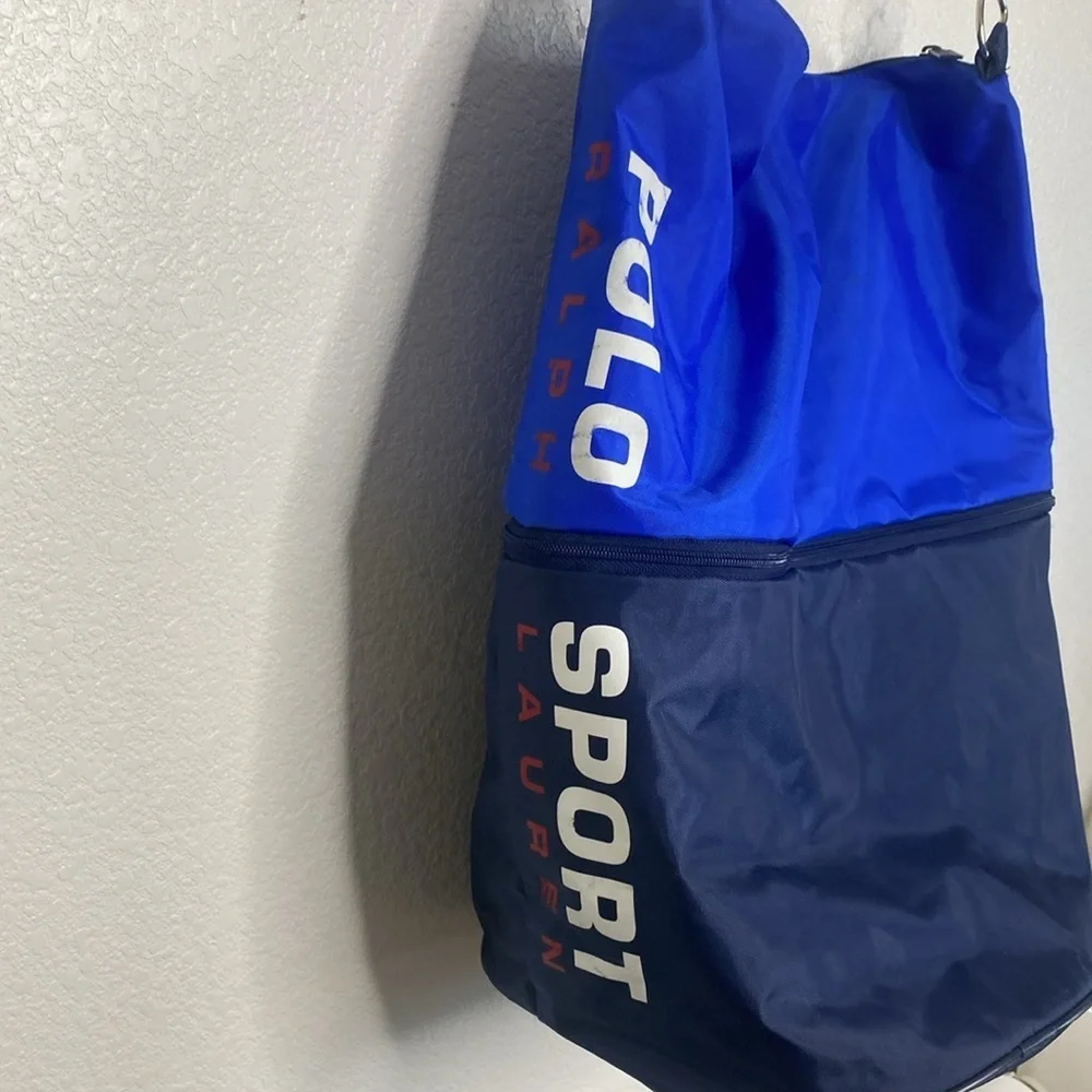 Polo Sports by Ralph Lauren Expandable Duffel Bag 18” x 11” x 28” Expanded